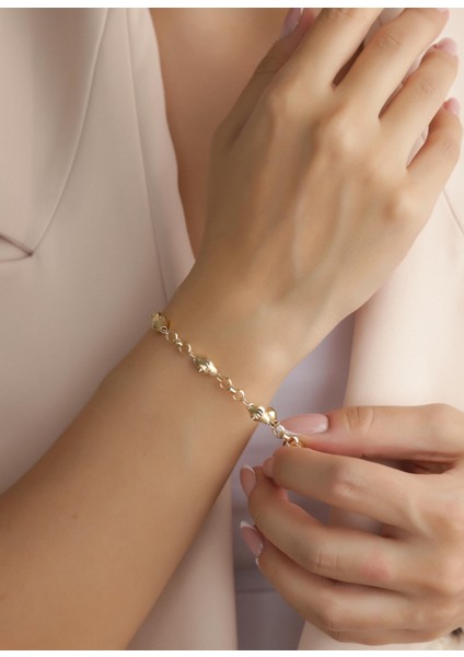 Nar-In Altın Mücevherat Bileklik 015