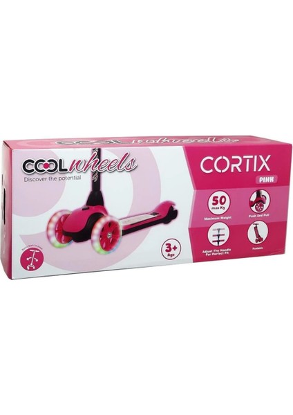 Nessiworld Cortix Scooter Pembe