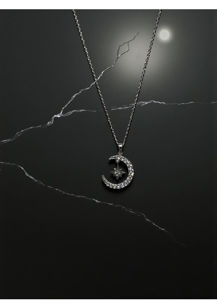 Çelik Ay Yıldız Kolye fiyatları