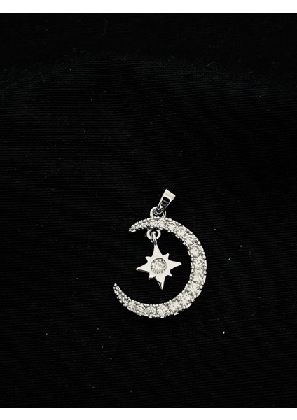 Çelik Ay Yıldız Kolye fırsatları