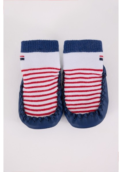 U.s. Polo Assn Çarık Çorap USB2600 Beyaz-Lacivert fiyatları