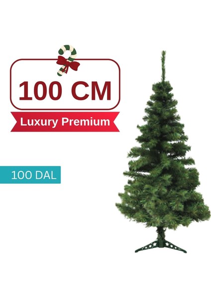 100 cm Çok Renkli Yılbaşı Ağacı, Şık ve Zarif Dekorasyon Alternatifi