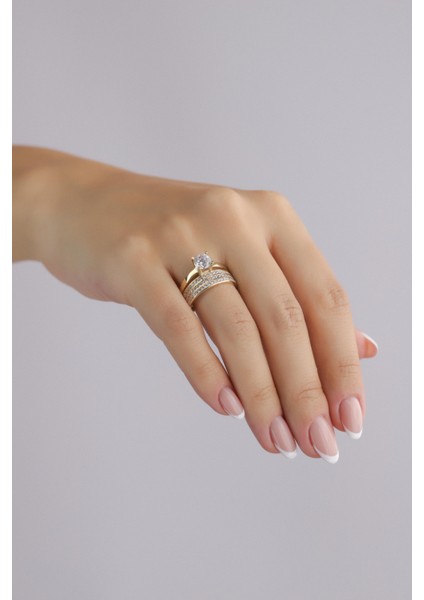 Nar-In Altın Mücevherat Yüzük 075