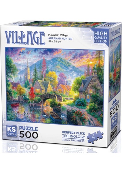 Nessiworld Mountain Village Puzzle 500 Parça 20046