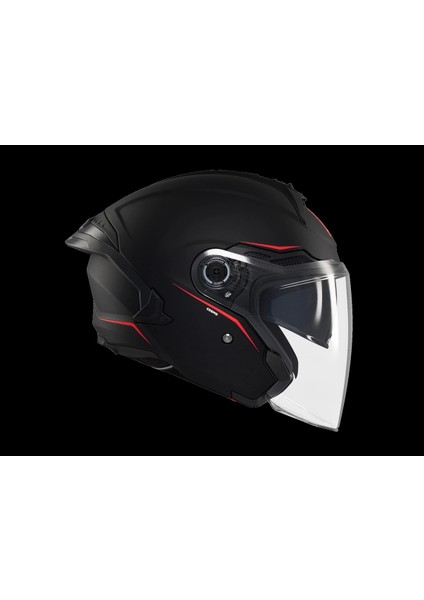 Kask mt Cosmo Sv Çenesiz Gözlüklü Mat Siyah fırsatları