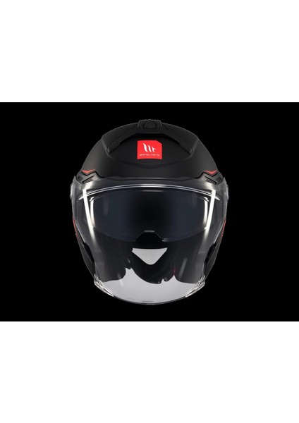 Kask mt Cosmo Sv Çenesiz Gözlüklü Mat Siyah indirimleri