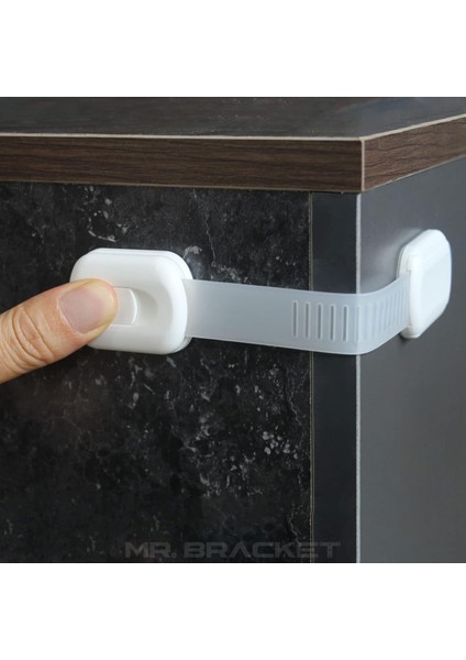 Ayarlanabilir Iz Bırakmaz Çok Amaçlı Dolap Buzdolabı Klozet Çekmece Kilidi Çocuk Kilit 3m Yapışkanlı fiyatları
