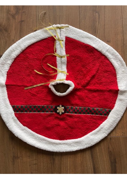 Yılbaşı Ağacı Örtüsü, Yılbaşı Eteği, Polar Çam Ağacı Örtüsü-Küçük Boy Yılbaşı Süsleme Dekoru 30 cm