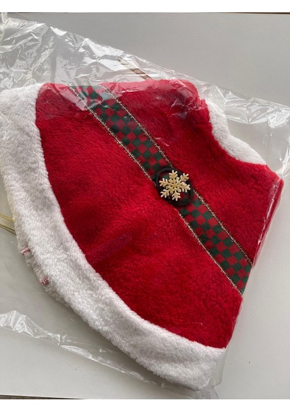 Yılbaşı Ağacı Örtüsü, Yılbaşı Eteği, Polar Çam Ağacı Örtüsü-Küçük Boy Yılbaşı Süsleme Dekoru 30 cm fiyatları