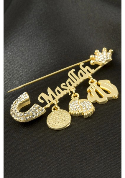 Maşallah Yazılı Broş