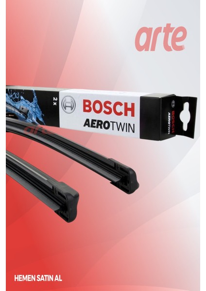 Alfa Romeo Junior 2024-2026 Uyumlu | Bosch Aerotwin Serisi Ön Silecek Takımı | 2'li Set | modelleri