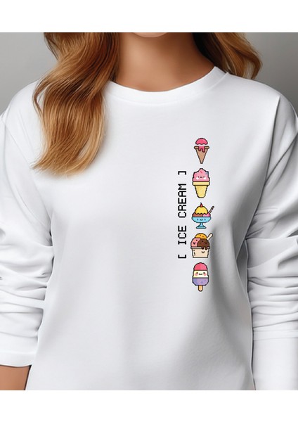 Yılbaşı Temalı Kadın Sweatshirt