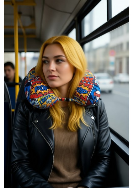 Seyahat Boyun Yastığı U Tip Klipsli modelleri