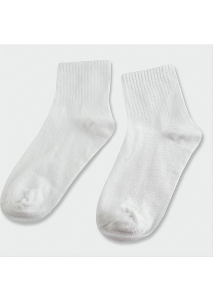 Beyaz Renkli Kolej Çorap