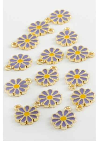 Papatya Tek Kulplu Mineli Bileklik ve Kolye Ucu Aparatı 1 Adet