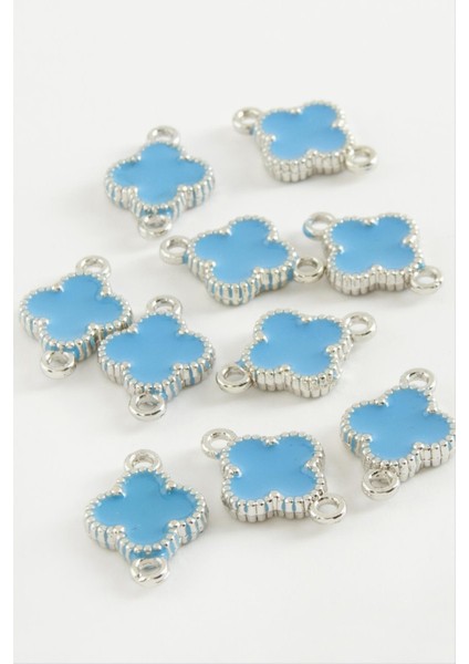 Çiçek Çift Kulplu Mineli Bileklik ve Kolye Ucu Aparatı 1 Adet