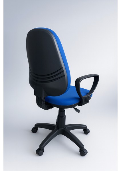 Dole Siyah Gövde/mavi Döşemeli Ofis Büro Sekreter Bilgisayar Çalışma Oyuncu Koltuğu Sandalyesi fiyatları