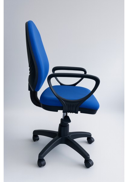Dole Siyah Gövde/mavi Döşemeli Ofis Büro Sekreter Bilgisayar Çalışma Oyuncu Koltuğu Sandalyesi modelleri