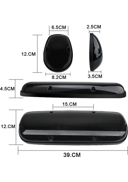 Dodge Chevrolet Atv Utv Off-Road Kamyonu Için Yeni Süper Parlak Kubbe Işığı 12V LED Dome Işık Tam Sarı Işık (Yurt Dışından) fırsatları