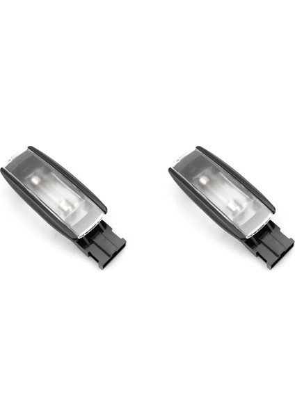 2pcs Dome Lamba Vw Passat B6 B7 cc Golf Için Okuma Işığı 5 Mk6 Mk7 Tiguan Polo Iç Makyaj Işıkları 1KD947109A Siyah (Yurt Dışından)
