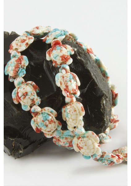 1,8 mm Kaplumbağa Turkuaz Taşı