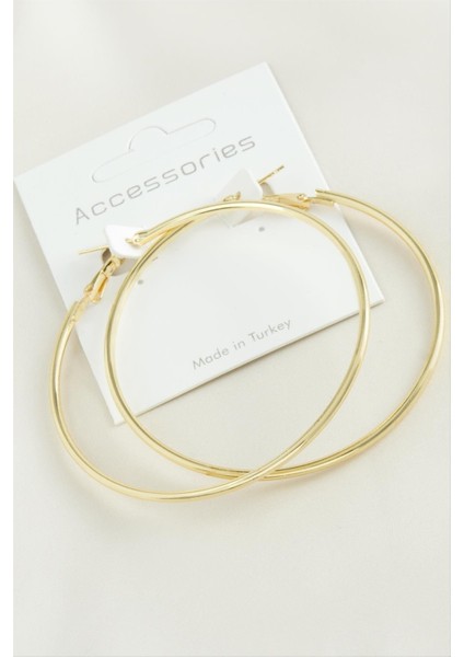 Boru Halka Küpe 6 cm