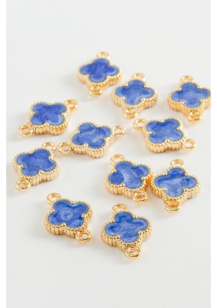 Çiçek Çift Kulplu Mineli Bileklik ve Kolye Ucu Aparatı 1 Adet