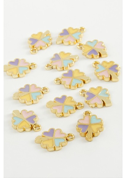 Yonca Tek Kulplu Mineli Bileklik ve Kolye Ucu Aparatı 1 Adet