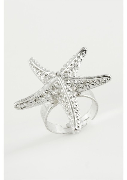 Deniz Yıldızı Metal Yüzük