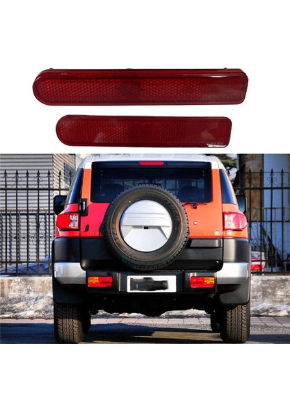 Toyota Fj Cruiser Için 1 Çift Lh+Rh Evrensel Otomobil Reflektörü 2007-2014 Arka Tampon Arka Sis Far 175323001 8191035060 (Yurt Dışından) indirimleri