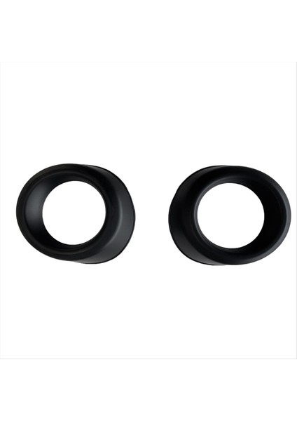 1paır Ön Tampon Deliği Kapak 52128-35130 52127-35140 Toyota Cruiser Fj 2007-2018 Sis Figs Lamba Deliği Siyah Kapaklar (Yurt Dışından)