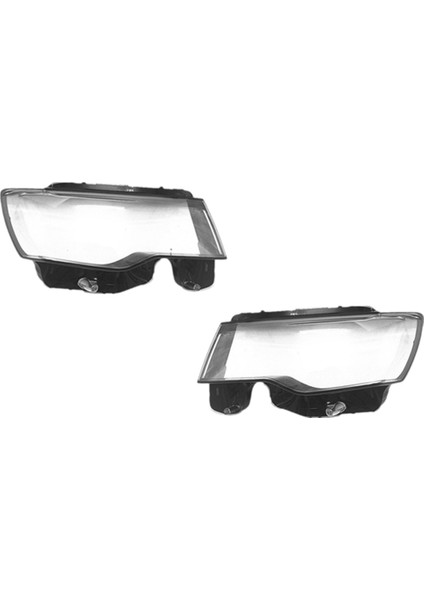 Sol + Sağ Far Lens Kapağı Jeep Grand Cherokee 2014-2019 Için Şeffaf Kafa Işık Kabuğu Kapağı (Yurt Dışından)