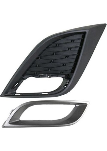 BBN250C21C Araba Sol Ön Tampon Sis Izgara Sis Lambası Izgara Kapağı Mazda Için Krom Çerçeveli 3 2010 2011 2011 (Yurt Dışından)