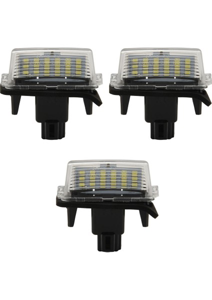 6pcs Araba Ledlicense Plakası Işık Park Yeri Işığı Harici Plaka Işığı Toyota Camry (Yurt Dışından)