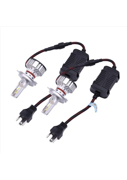F2 H4 LED Araba Far LED Canbus 72W 12000LM 6500K Otomatik Far Sis Ampulleri (Yurt Dışından)