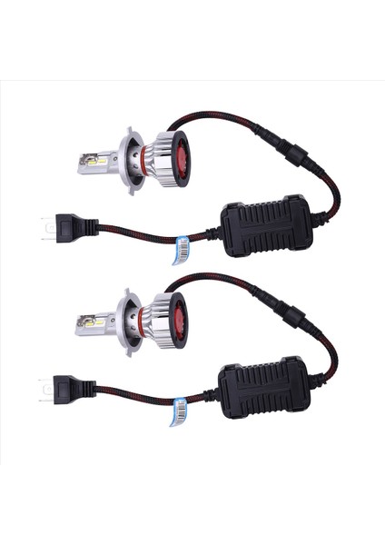 F2 H4 LED Araba Far LED Canbus 72W 12000LM 6500K Otomatik Far Sis Ampulleri (Yurt Dışından) fiyatları