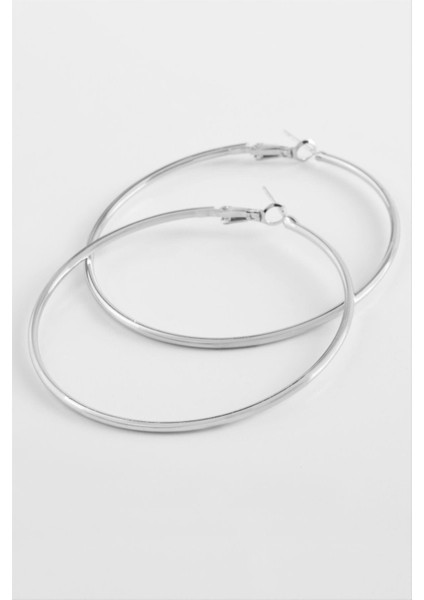 Metal Halka Küpe 5 cm