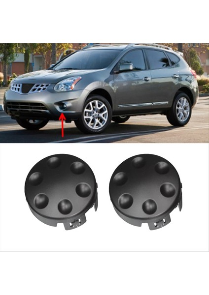 2pcs Araba Ön Tampon Sis Lambası Kapağı 62256-JG000 Için Nissan Rogue 2011-2013 Abd Sürümü Sis Lambası Trim Kapakları (Yurt Dışından) fırsatları