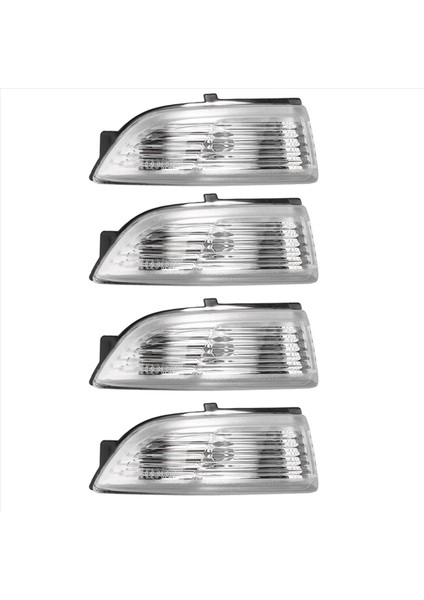 4x Sol Yan (Lh) Kanat Ayna Kapısı Göstergesi Lens Ford Everest Ranger 2012-2018 (Ampul Olmadan) Için Sinyal Işığı Kapağı (Yurt Dışından)