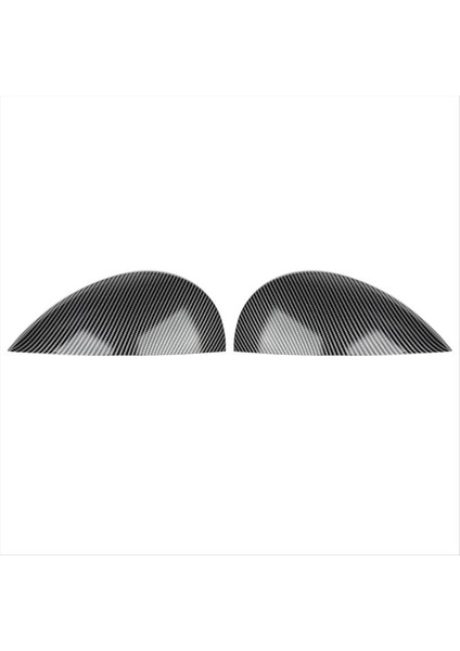 Araba Far Dekorasyon Trim Göz Kapağı Kaş Kabuğu Mini F54 F55 F56 Clubman Cooper 2014- Karbon Fiber (Yurt Dışından)