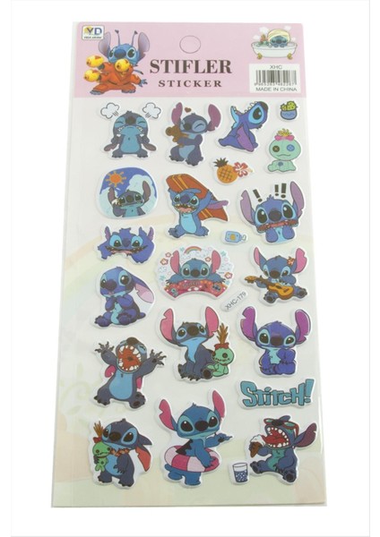 Stifler Kabartmalı Sticker