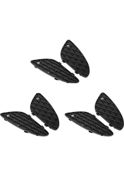 6x Sol ve Sağ Tampon Izgara Mercedes-Benz E-Serisi W211 E320 E350 E500 2003-2006 (Yurt Dışından)