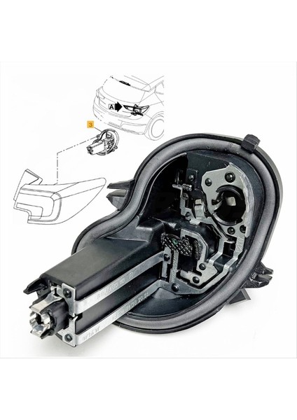 Kuyruk Ampul Tutucu ve Onarım Fişi Vauxhall Astra K 2016+ Sağ 39001578 (Yurt Dışından) fiyatları