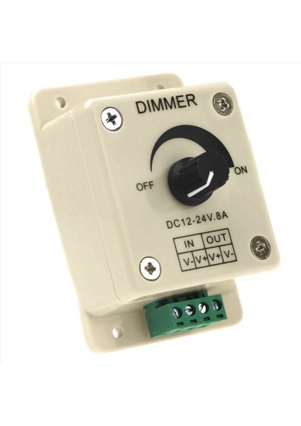 4x Dc 12V-24V LED Dimmer Denetleyicisi 5050 3528 LED Şerit Için Tek Renk Ayarlayın (Yurt Dışından) fırsatları