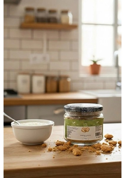 0-6 Ay Bebek Bisküvi Tozu 130 gr – Doğal, Besleyici ve Kolay Hazırlanabilir Mama Takviyesi