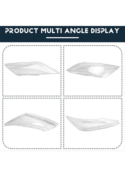 Araba Far Kapağı Lens Far Kabuk Lambası Gölge Koltuk Leon Için Şeffaf Abajur 2013-2018 Ön Sol Sol (Yurt Dışından) fırsatları