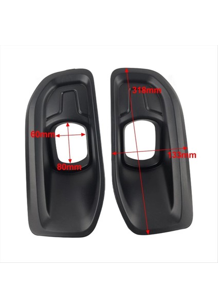 1 Çift Sis Lambası Çerçevesi Sis Lambası Çerçeve Kapak Kitleri 68449341AA Dodge Ram 2500 3500 4500 5500 2019-2024 (Yurt Dışından) fırsatları