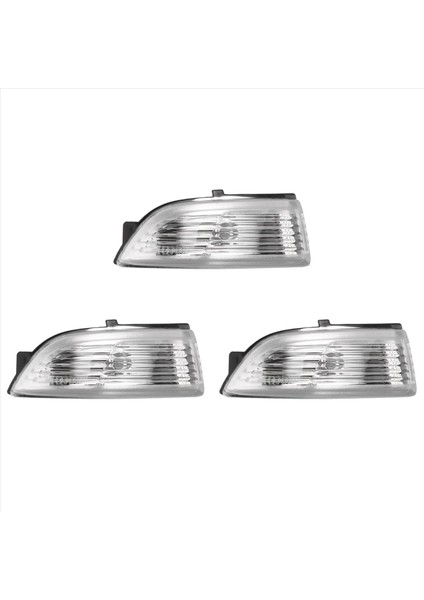 Ford Everest Ranger 2012-2018 Için 3x Sol Taraf (Lh) Kanat Ayna Kapısı Göstergesi Lens Dönüş Sinyal Işık Kapağı Ampul Olmadan (Yurt Dışından)