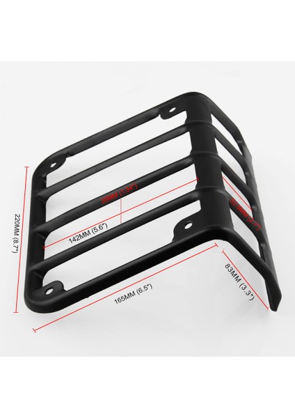 Arka Kuyruk Işık Muhafızları Koruyucu Jeep Wrangler Jk Matte 07-17 (Çift) (Yurt Dışından) indirimleri