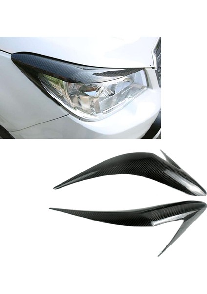 Subaru Forester Için 2013-2018 Karbon Fiber Araba Sticker Ön Farlar Kaş Göz Kapağı Trim Kapak Aksesuarları (Yurt Dışından) fırsatları